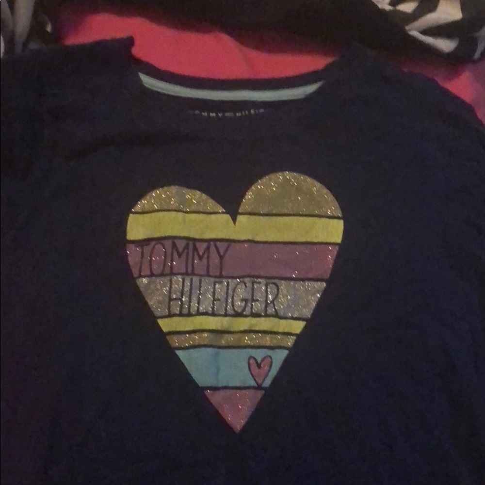 tommy hilfiger shirt size 12 in kids